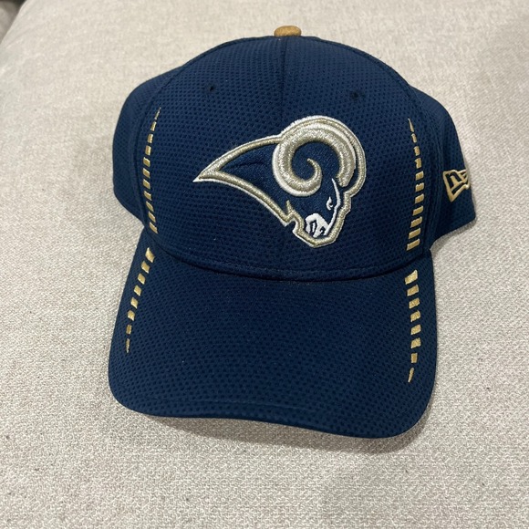 New Era Other - One Size New Era Unisex Navy Blue Los Angeles Rams 39Thirty NFL Hat Cap
